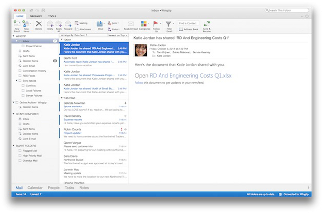 outlook for mac vacation response